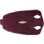 Genuine stingray skin STSKIN-R Violet L017. Round shape, not sanded.