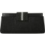 Genuine stingray leather clutch bag / wallet STW212 Black