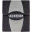 Genuine stingray leather wallet STW223 Black / Grey