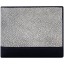 Genuine stingray leather wallet STW228-SA Grey / Black
