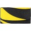 Genuine stingray leather wallet STW229 Black / Yellow