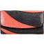 Genuine stingray leather wallet STW229-SA Black / Fire Red