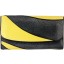 Genuine stingray leather wallet STW229-SA Black / Yellow