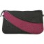 Genuine stingray leather clutch wallet STW236-1 Black / Purple