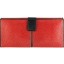Genuine stingray leather wallet STW241SA Leon Red / Black