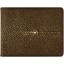 Genuine stingray leather wallet STW48TH-SA Brown