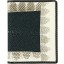Genuine stingray and snake wallet STW53TH Dark Green / Natural