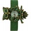 Fashion watch&stingray leather watch band STWAB1351-3 Dark Green