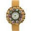 Fashion watch with stingray leather watch band STWAB2139-2 Beige