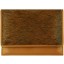 Genuine goat leather with hair on wallet TD1071 Brown