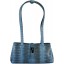 Genuine snake leather bag TSN29 Blue