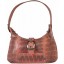 Genuine snake leather bag TSN45 N.Old Rose