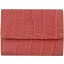 Genuine crocodile leather wallet UAMC28 Pink