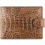 Genuine alligator leather wallet USCM100T Brown