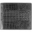 Genuine alligator leather wallet USCM7T03 Black