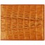 Genuine alligator leather wallet USCM7T03 Tan