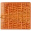 Genuine alligator leather wallet USCM7T08-ID Tan