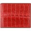 Genuine alligator leather wallet USCM7T Red