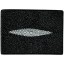 Genuine stingray leather wallet USR60 Black