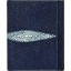 Genuine stingray leather wallet USRT Blue