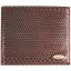 Genuine snake leather wallet USSN04 Brown