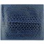 Genuine snake leather wallet USSN04 Midnight Blue
