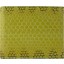 Genuine snake leather wallet USSN04 Yellow
