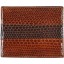 Genuine snake leather wallet USSN39 Tan / Brown