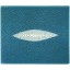 Genuine stingray leather wallet USW04P Sky Blue