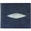 Genuine stingray leather wallet USW08Z Blue