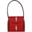 Genuine stingray leather bag VSR32 Fire Red