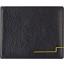 Genuine cow leather wallet WLW019 Black