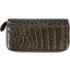 Genuine crocodile leather wallet WN0108 Maroon