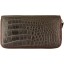 Genuine crocodile leather wallet WN0109 Oak