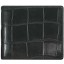 Genuine crocodile leather wallet WN02003 Black