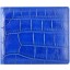 Genuine crocodile leather wallet WN02003 Blue