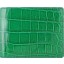 Genuine crocodile leather wallet WN02010 Green