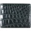 Genuine crocodile leather wallet WN02012 Black