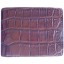 Genuine crocodile leather wallet WN02015 Maroon