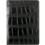Genuine crocodile leather passport wallet WN02020 Black