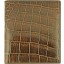 Genuine crocodile leather wallet WN1202HK Brown