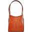 Genuine alligator leather bag YCM190 Tan