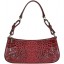 Genuine alligator leather bag YCM302 Burgundy