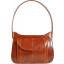 Genuine snake leather bag YSN129 Tan