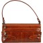Genuine snake leather bag YSN251 Tan