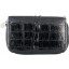 Genuine alligator leather coin purse / key holder ZCM12-T Black
