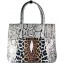 Genuine python and stingray leather bag JSNB055PT-ST Natural / P030